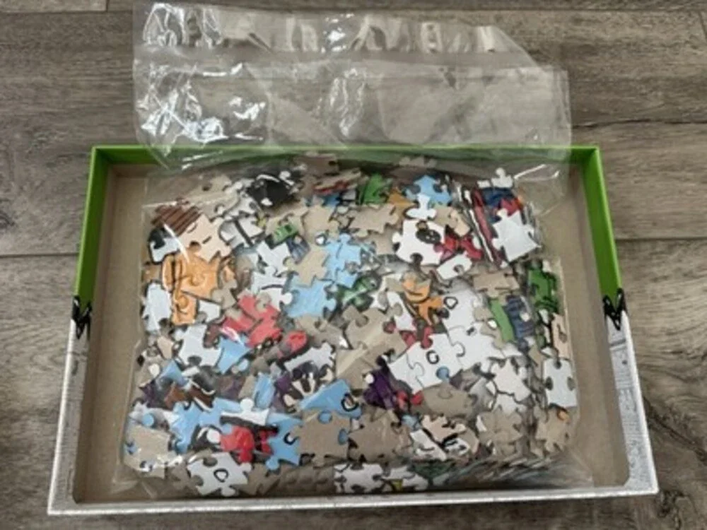 Peanuts Snoopy Puffer 500 Piece Interlocking Cardboard Jigsaw Puzzle Age 9+